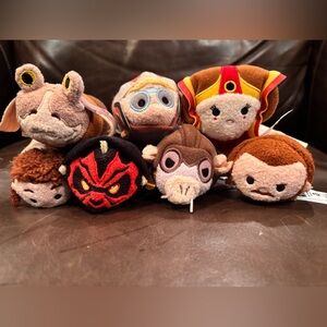 Disney Star Wars Episode I: The Phantom Menace Mini Tsum Tsums complete set of 7
